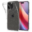 iPhone 16 Pro Spigen Liquid Crystal Glitter Cover - Gennemsigtig For Sale