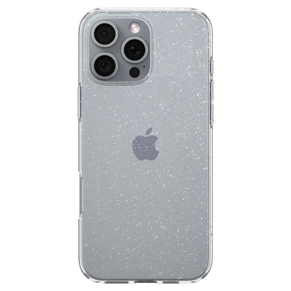 iPhone 16 Pro Max Spigen Liquid Crystal Glitter Cover - Gennemsigtig Cheap