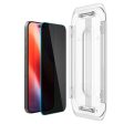 iPhone 16 Pro Max Spigen EZ Fit Glas.tR Privacy Skærmbeskyttelse - 2 stk. - Case Friendly - Gennemsigtig Online Hot Sale