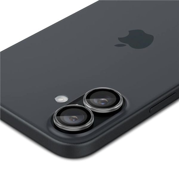 iPhone 16   16 Plus Spigen EZ Fit. tR Optik Pro Kameralinse Beskyttelsesglas - 2 stk. - Gennemsigtig on Sale