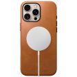 Nomad iPhone 16 Pro Traditional Leather Cover - MagSafe Kompatibel - Tan Online now