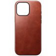 Nomad iPhone 16 Pro Modern Horween Leather Cover - MagSafe Kompatibel - Olde Dublin Online Hot Sale