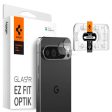 Google Pixel 9 Pro Spigen EZ Fit. tR Optik Kameralinse Beskyttelsesglas - 2 stk. - Gennemsigtig Hot on Sale