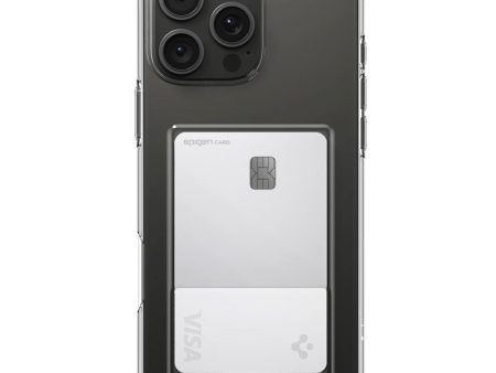 iPhone 16 Pro Spigen Crystal Slot Cover - Gennemsigtig on Sale