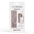 iPhone 16 Pro Vivanco Classic Wallet Flip Cover m. Pung - MagSafe Kompatibel - Greige For Cheap