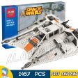 1457pcs Space Wars Snow Speeder Battle Ship Games Pilot Rebel 05084 Model Building Blocks Boys Bricks Compatible With LegoING Fashion