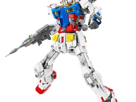 NEW IDEAS Creator Expert Robot Gundam RX-78-2 Mobile Suit 1:60 Garage Building Blocks Sets Kits Bricks Marvel Movie Kids Toys For Sale