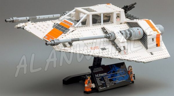 1457pcs Space Wars Snow Speeder Battle Ship Games Pilot Rebel 05084 Model Building Blocks Boys Bricks Compatible With LegoING Fashion