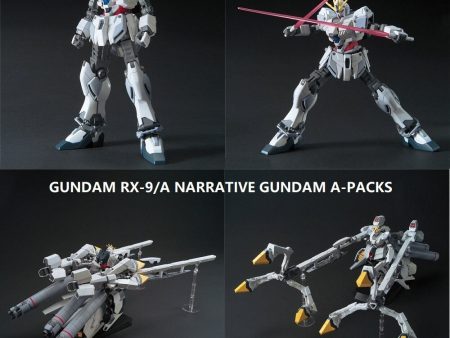 2018 Bandais Gundam NT Model HG 1 144 UNICORN NARRATIVE A-PACKS GUNDAM NT Mobile Suit Kids Toys on Sale