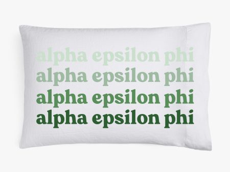 Alpha Epsilon Phi Cotton Pillowcase For Sale