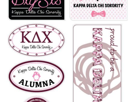 Kappa Delta Chi  Family Stickers Online Hot Sale