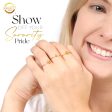 Kappa Alpha Theta Stacking Ring Set For Discount