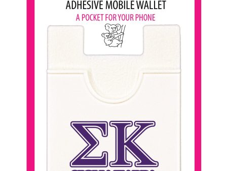 Sigma Kappa Koala Pouch - Greek Letters Design - Phone Wallet Fashion