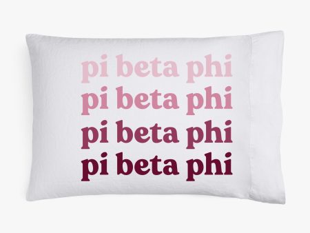 Pi Beta Phi Cotton Pillowcase Cheap