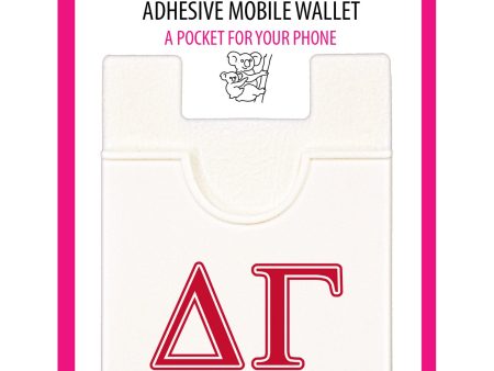 Delta Gamma Koala Pouch - Greek Letters Design - Phone Wallet Hot on Sale