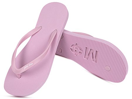 Phi Mu Flip Flops, With Greek Letter Cutouts Discount