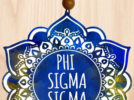 Phi Sigma Sigma Mandala Air Freshener Online