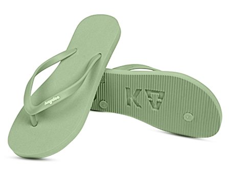 Kappa Delta Flip Flops, With Greek Letter Cutouts Discount