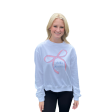 DELTA GAMMA BOW SWEATSHIRT Cheap