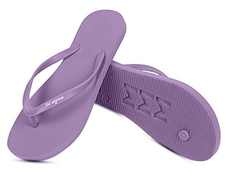 Sigma Sigma Sigma Flip Flops, With Greek Letter Cutouts Fashion