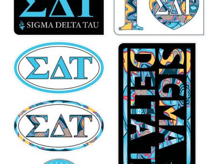 Sigma Delta Tau  Lifestyle Stickers For Sale