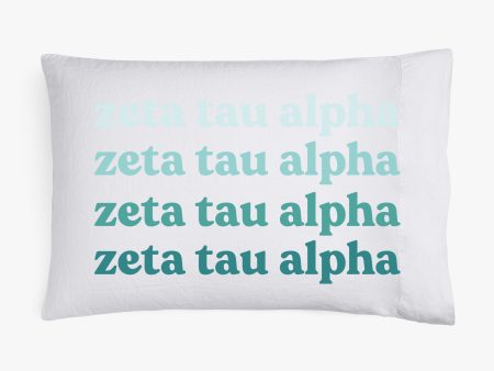 Zeta Tau Alpha Cotton Pillowcase Supply