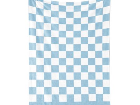 Zeta Tau Alpha Blanket - Thick Checkered Sherpa Blanket Sale