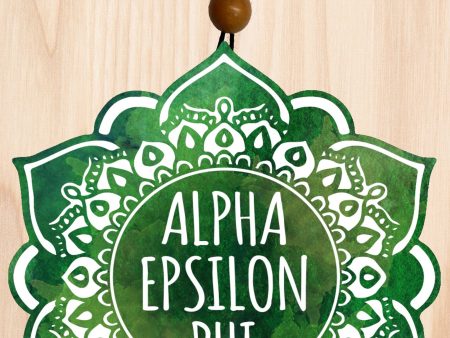 Alpha Epsilon Phi Mandala Air Freshener Online now