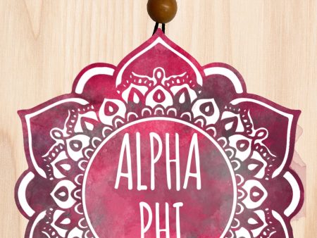 Alpha Phi Mandala Air Freshener Online Sale