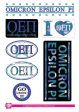 Omicron Epsilon Pi  Lifestyle Stickers For Sale