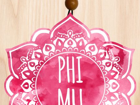 Phi Mu Mandala Air Freshener For Sale