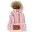 Kappa Delta Chi Pom Pom Beanie Hat Fashion