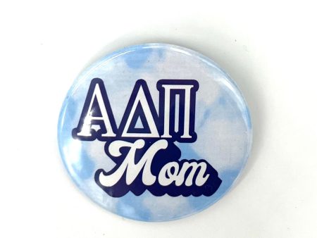 ALPHA DELA PI WATERCOLOR MOM BUTTON Sale