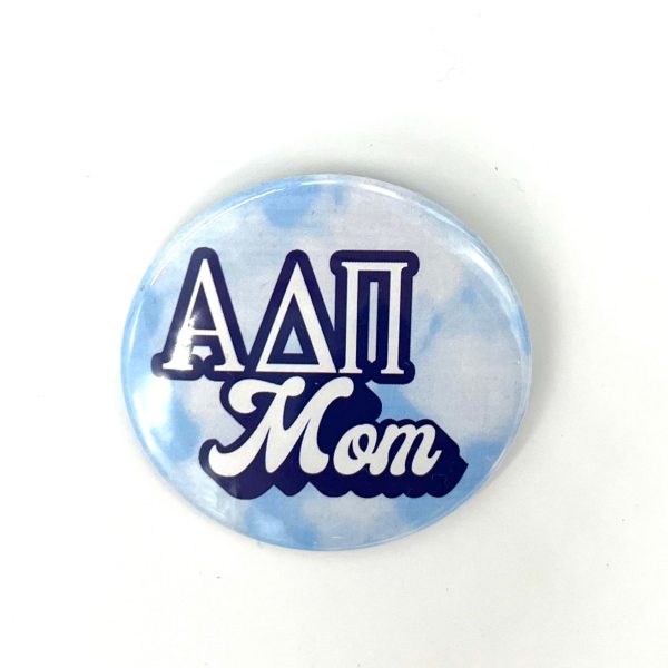 ALPHA DELA PI WATERCOLOR MOM BUTTON Sale