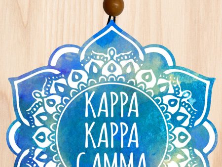 Kappa Kappa Gamma Mandala Air Freshener Online Sale