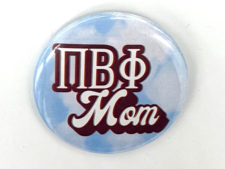 PI BETA PHI WATERCOLOR MOM BUTTON Fashion