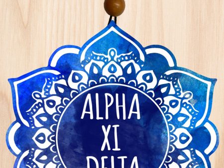 Alpha Xi Delta Mandala Air Freshener Online Sale