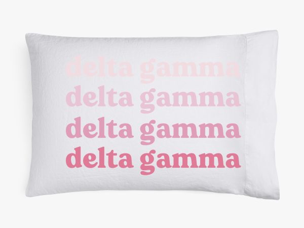 Delta Gamma Cotton Pillowcase Supply