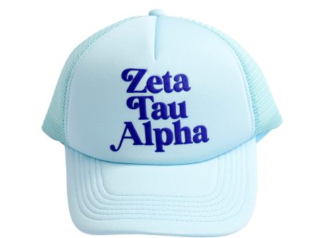 Zeta Tau Alpha Baseball Cap, Mesh Trucker-Style Hat Online Sale