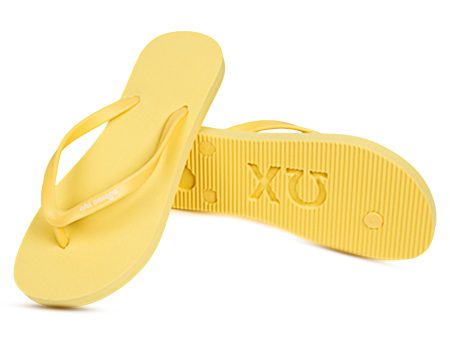 Chi Omega Flip Flops, With Greek Letter Cutouts Online now