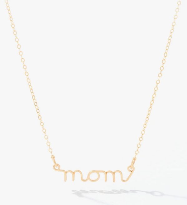 MOM NECKLACE GOLD Online Sale