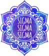 Sigma Sigma Sigma Mandala Air Freshener Online Sale