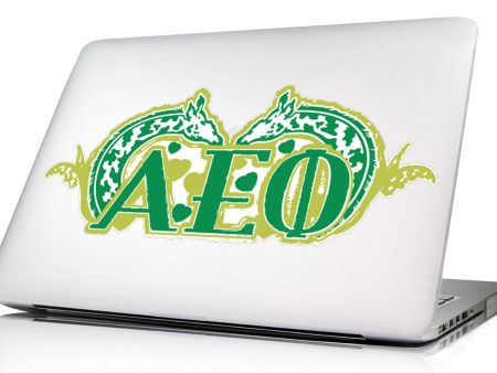 Alpha Epsilon Phi 11.75 x 5 Laptop Skin Wall Decal Online