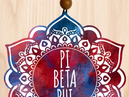 Pi Beta Phi Mandala Air Freshener Fashion