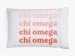 Chi Omega Cotton Pillowcase Cheap