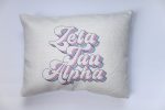 Zeta Tau Alpha Retro Throw Pillow Fashion