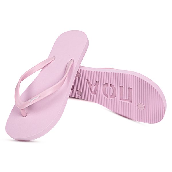 Alpha Omicron Pi Flip Flops, With Greek Letter Cutouts For Discount