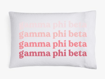 Gamma Phi Beta Cotton Pillowcase Online now