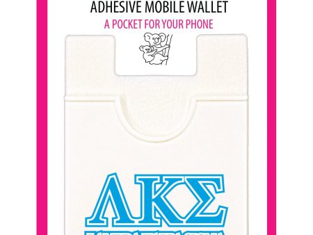 Lambda Kappa Sigma Koala Pouch - Greek Letters Design - Phone Wallet on Sale