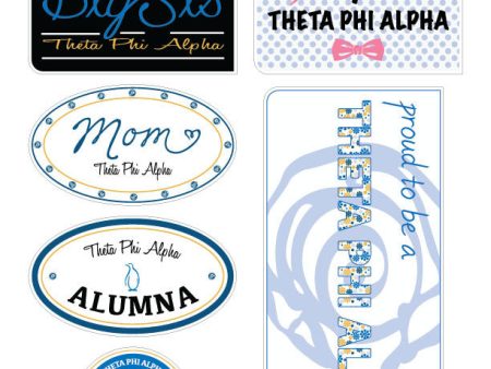 Theta Phi Alpha  Family Stickers Online now